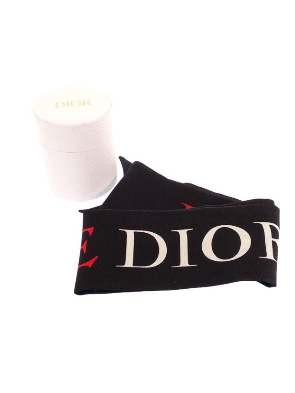 Dior Mitzska Fam le Collection Paisley Heart Silk Black Scarf - Picture 1 of 12